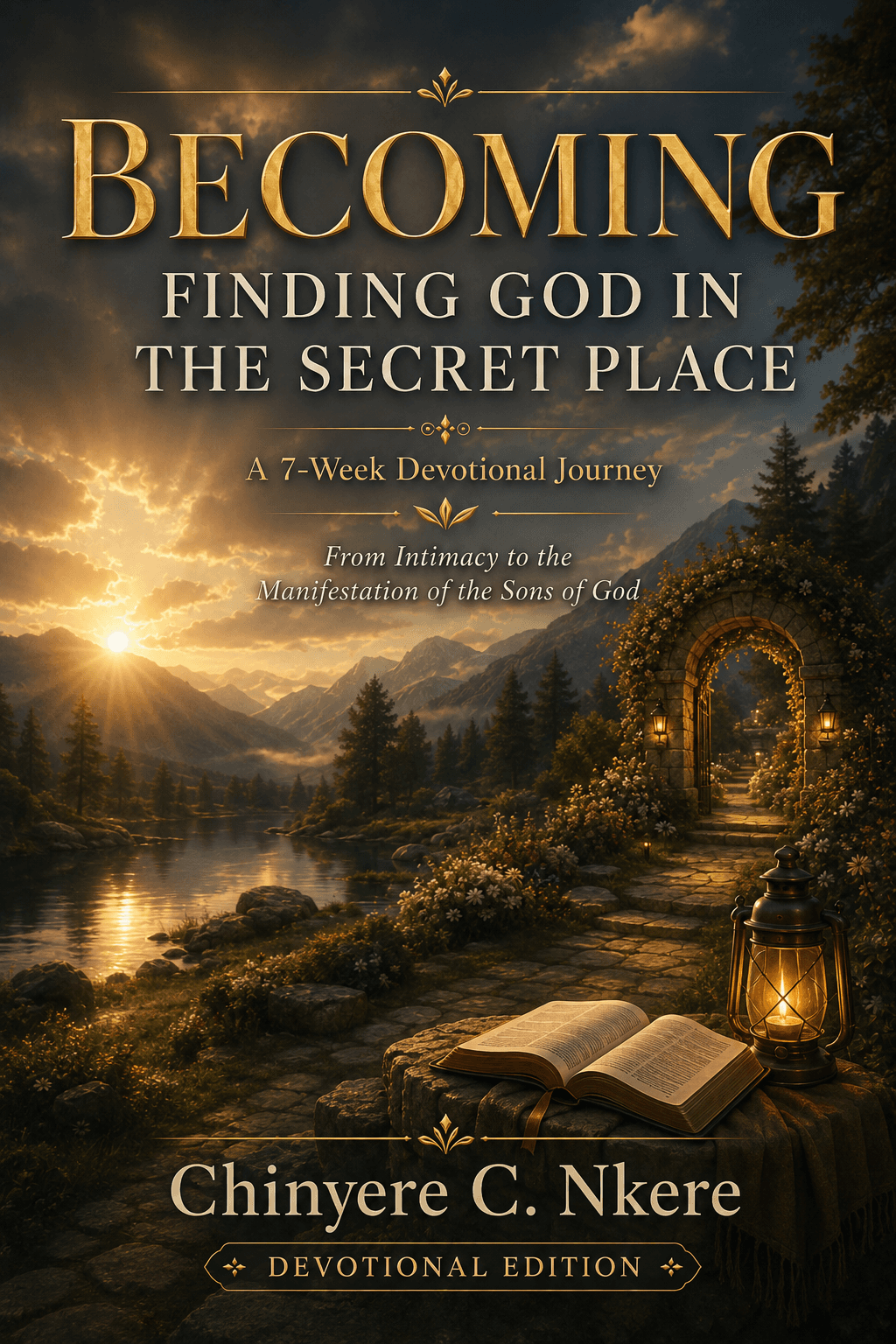 BECOMING: FINDING GOD IN THE SECRET PLACE DEVOTIONAL EDITION cover